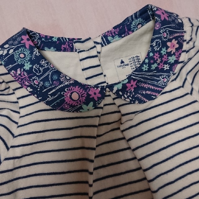 babyGAP(ベビーギャップ)のGAP 長袖ボディ ロンパース キッズ/ベビー/マタニティのベビー服(~85cm)(ロンパース)の商品写真