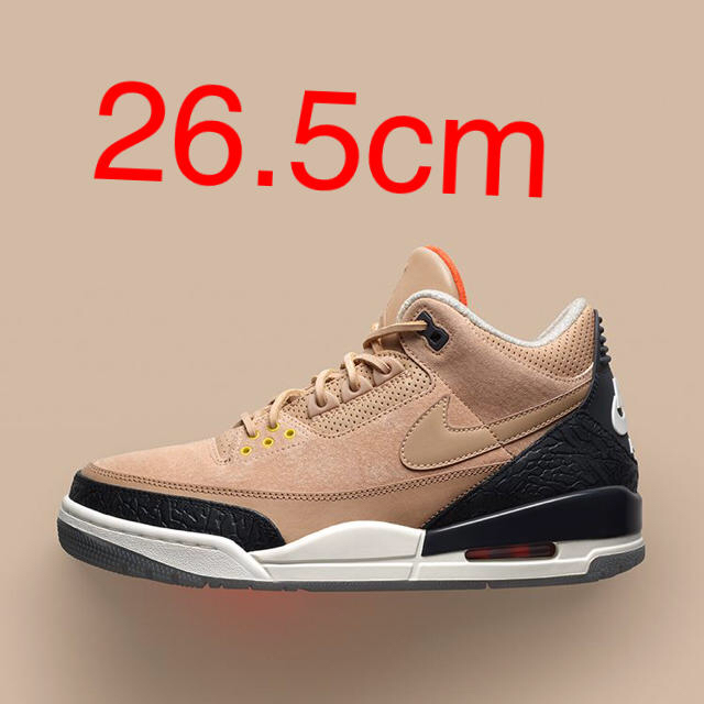 Nike Air Jordan 3 JTH Bio Beige 26.5cm