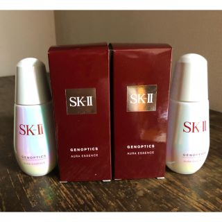 エスケーツー(SK-II)のSK-II ジェノプティクス オーラエッセンス 50ml ２個セット 新品未使用(美容液)