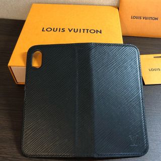 ルイヴィトン(LOUIS VUITTON)のルイヴィトン iPhoneX ケース フォリオ エピ (iPhoneケース)