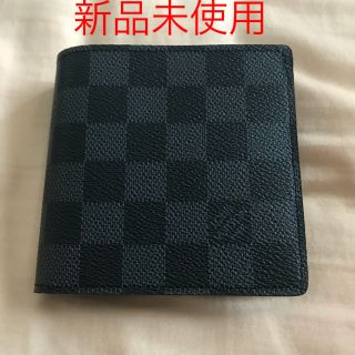 ルイヴィトン(LOUIS VUITTON)の未使用 ルイヴィトン ダミエ折り財布(折り財布)