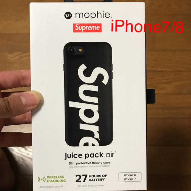 Supreme(シュプリーム)のSupreme IPhone mophie 最安 スマホ/家電/カメラのスマホアクセサリー(モバイルケース/カバー)の商品写真