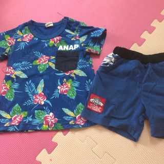 アナップキッズ(ANAP Kids)のANAP 上下セット(Tシャツ/カットソー)