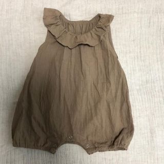 キャラメルベビー&チャイルド(Caramel baby&child )のmenina ロンパース 60 70 新生児 baby(ロンパース)