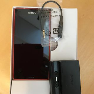 エクスペリア(Xperia)のXperia Z3 compact オレンジ(スマートフォン本体)