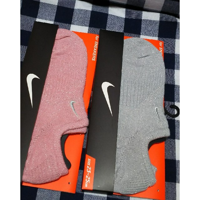 NIKE(ナイキ)の新品！NIKE♪ラメ靴下♪２足set♪ レディースのレッグウェア(ソックス)の商品写真