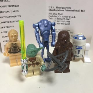 スターウォーズレゴ☆5体セット(キャラクターグッズ)