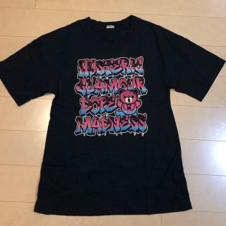 ヒステリックグラマー(HYSTERIC GLAMOUR)の〈未使用〉ヒステリックグラマー くまちゃん黒ワンピ(ミニワンピース)