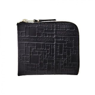 コムデギャルソン(COMME des GARCONS)のCDG Wallet EmbossedLogotype BLACK　コインケース(コインケース/小銭入れ)