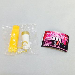 ガチャ ミニチュアペンライト Yellow イエロー 黄色 単品(キャラクターグッズ)