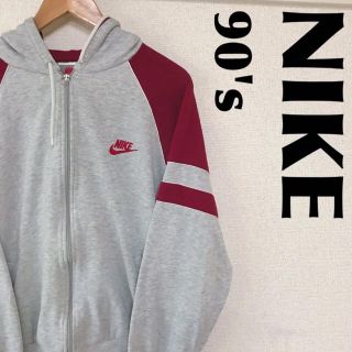 ナイキ(NIKE)のNIKE ナイキ 90's 銀タグ オールド ジップパーカー 0827(ジャージ)