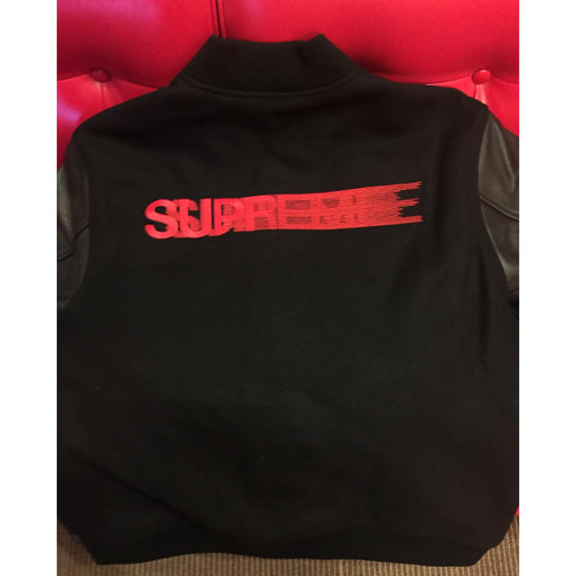 Supreme(シュプリーム)のsupreme motion logo varsiry jacket L 新品 メンズのジャケット/アウター(スタジャン)の商品写真