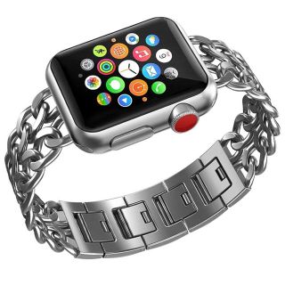 アップルウォッチ(Apple Watch)のApple Watch バンド 38mm シルバー ブレスレット ステンレス(金属ベルト)