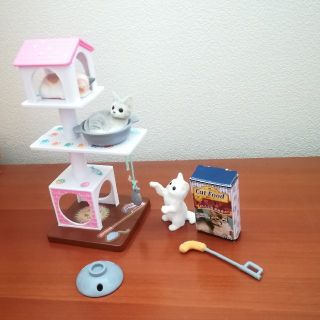 タカラトミー(Takara Tomy)のリカちゃん キャットタワー(ぬいぐるみ/人形)