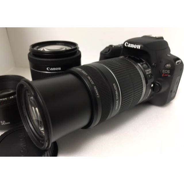 最安価格 Canon トリプルレンズセット x9 kiss canon - デジタル一眼 最安価格 Canon トリプルレンズセット x9 kiss canon - デジタル一眼