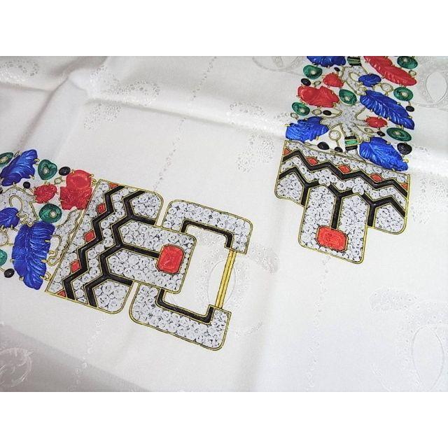 ☆美品☆カルティエ ジュエリーモチーフ シルク製大判スカーフ