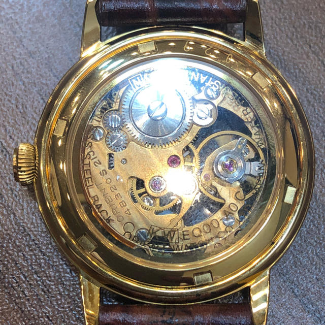 ORIENT(オリエント)の即購入OK! オリエント モンビジュ 手巻き 両面スケルトン 稼働品 メンズの時計(腕時計(アナログ))の商品写真