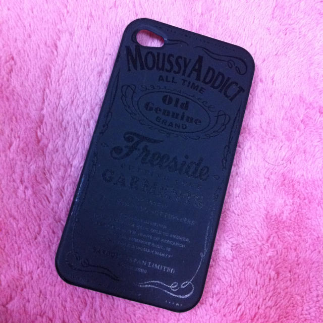 moussy(マウジー)の激安‼マウジーiPhone4ケース♡ スマホ/家電/カメラのスマホアクセサリー(モバイルケース/カバー)の商品写真