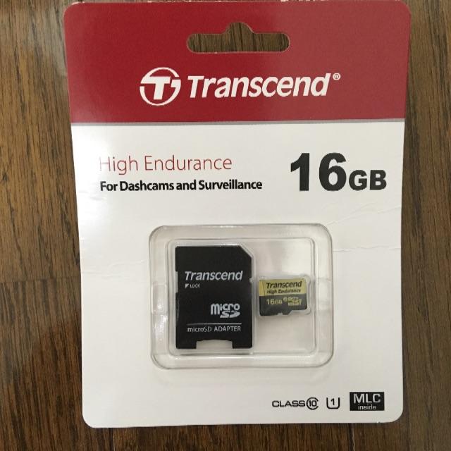 Transcend(トランセンド)の正規品 microSDカード16GB 耐久性 スマホ/家電/カメラのPC/タブレット(その他)の商品写真