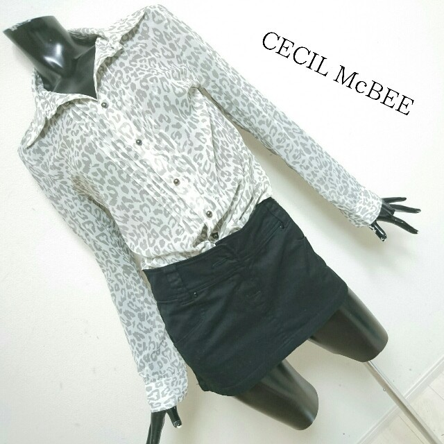 CECIL McBEE(セシルマクビー)のCECIL McBEE*シフォンブラウス レディースのトップス(シャツ/ブラウス(長袖/七分))の商品写真