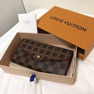 ルイヴィトン(LOUIS VUITTON)の【早い者勝ち】ルイヴィトン ポルトフォイユサラ 財布 レッド 新作 N60123(財布)