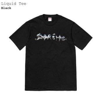 シュプリーム(Supreme)のSupreme Liquid Tee black Mサイズ 新品未使用(Tシャツ/カットソー(半袖/袖なし))