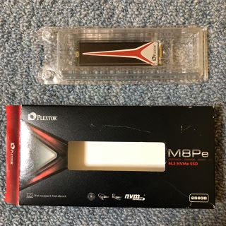 【plextor】m2.ssd 256GB M8PeG(PCパーツ)