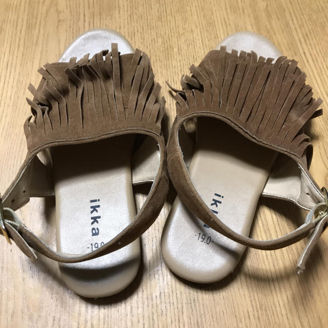 ikka(イッカ)のikka サンダル キッズ/ベビー/マタニティのキッズ靴/シューズ(15cm~)(サンダル)の商品写真