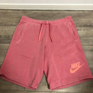 ナイキ(NIKE)のNIKE スウェットショーツ ピンク M(ショートパンツ)