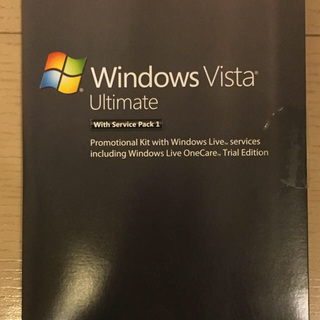 マイクロソフト(Microsoft)の※期間限定値下※ Windows Vista Ultimate(PC周辺機器)