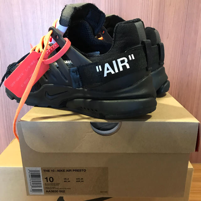 NIKE(ナイキ)のNIKE off-white AIR PRESTO  28センチ メンズの靴/シューズ(スニーカー)の商品写真