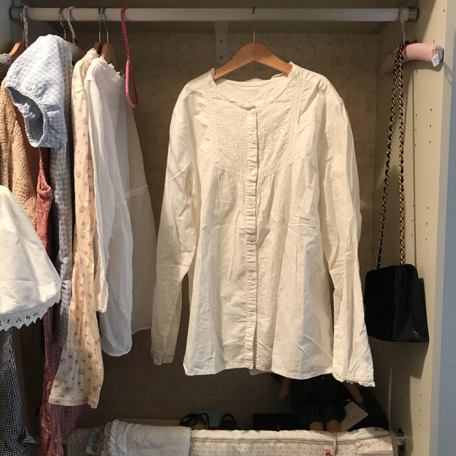 最終お値下げ🙌🏻🤚🏻france vintage blouse.の通販 by vintage shop ...