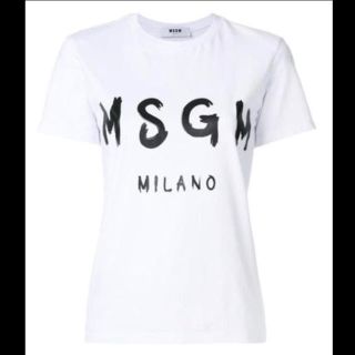 エムエスジイエム(MSGM)の【送料込】MSGM♡定番ロゴＴシャツ(XS)(Tシャツ(半袖/袖なし))