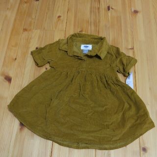 オールドネイビー(Old Navy)の新品　コーデュロイワンピース80(ワンピース)