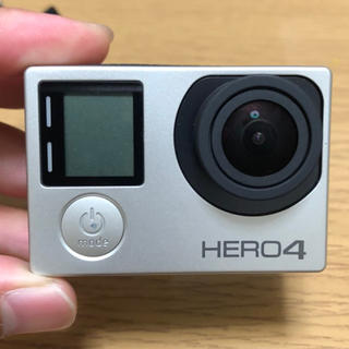 ゴープロ(GoPro)のGo Proゴープロ hero4 silver アクセサリー付 (コンパクトデジタルカメラ)