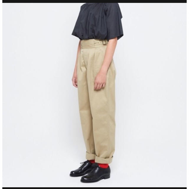 YAECA(ヤエカ)の専用 LENO&CO＊ショッパー付き GURKHA TROUSERS レディースのパンツ(カジュアルパンツ)の商品写真