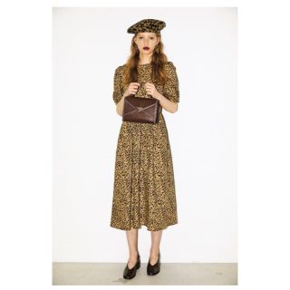 マウジー(moussy)の完売中‼︎レオパード柄ワンピース(ロングワンピース/マキシワンピース)