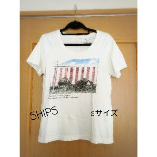 シップス(SHIPS)のSHIPS   Tシャツ　Ssize(Tシャツ/カットソー(半袖/袖なし))