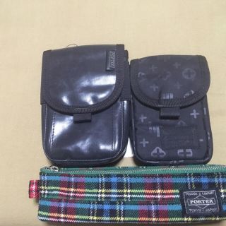 ポーター(PORTER)のはなこ様専用！   ポーター三個セット(ウエストポーチ)