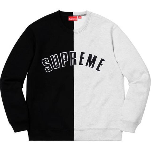 Supreme Split Crewneck Sweatshirt