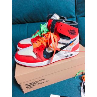 ナイキ(NIKE)の正規品off-white×Nike Air Jordan 1 the ten(スニーカー)