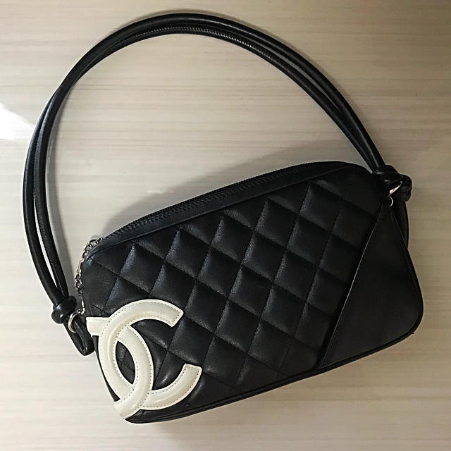 CHANEL カンボンライン☆アクセサリーポーチ☆美品レディース