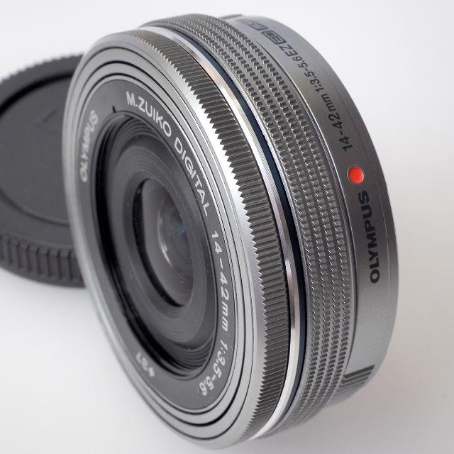 カメラM.ZUIKO DIGITAL ED 14-42mm F3.5-5.6 EZ 銀