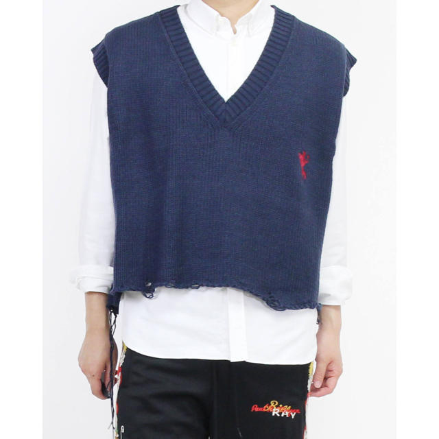 doublet oversized broken vest ダブレット