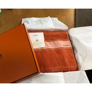 エルメス(Hermes)のエルメス 大判タオルケット176cm×176cm新品・未使用。(タオルケット)