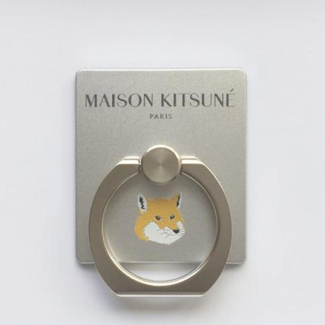 MAISON KITSUNE'(メゾンキツネ)の【未使用】希少価値 メゾンキツネ iring アイリング スマホ/家電/カメラのスマホアクセサリー(その他)の商品写真