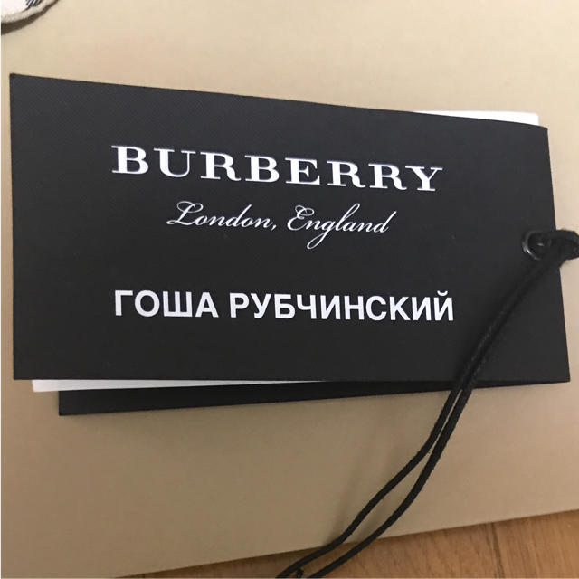 BURBERRY(バーバリー)のBURBERRY× Gosha rubchinskiy キャップ メンズの帽子(キャップ)の商品写真