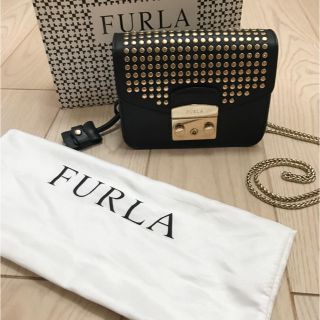 フルラ(Furla)のフルラ  メトロポリスチェーンバッグ美品(ショルダーバッグ)