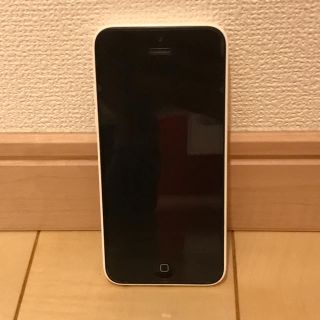 アップル(Apple)の希少！ Softbank iPhone 5c 16GB White iOS8.4(スマートフォン本体)