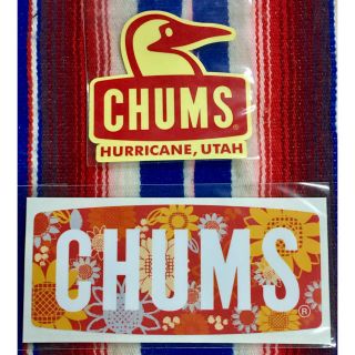 チャムス(CHUMS)の新品 CHUMS Sticker 2枚 チャムス ステッカー x(その他)